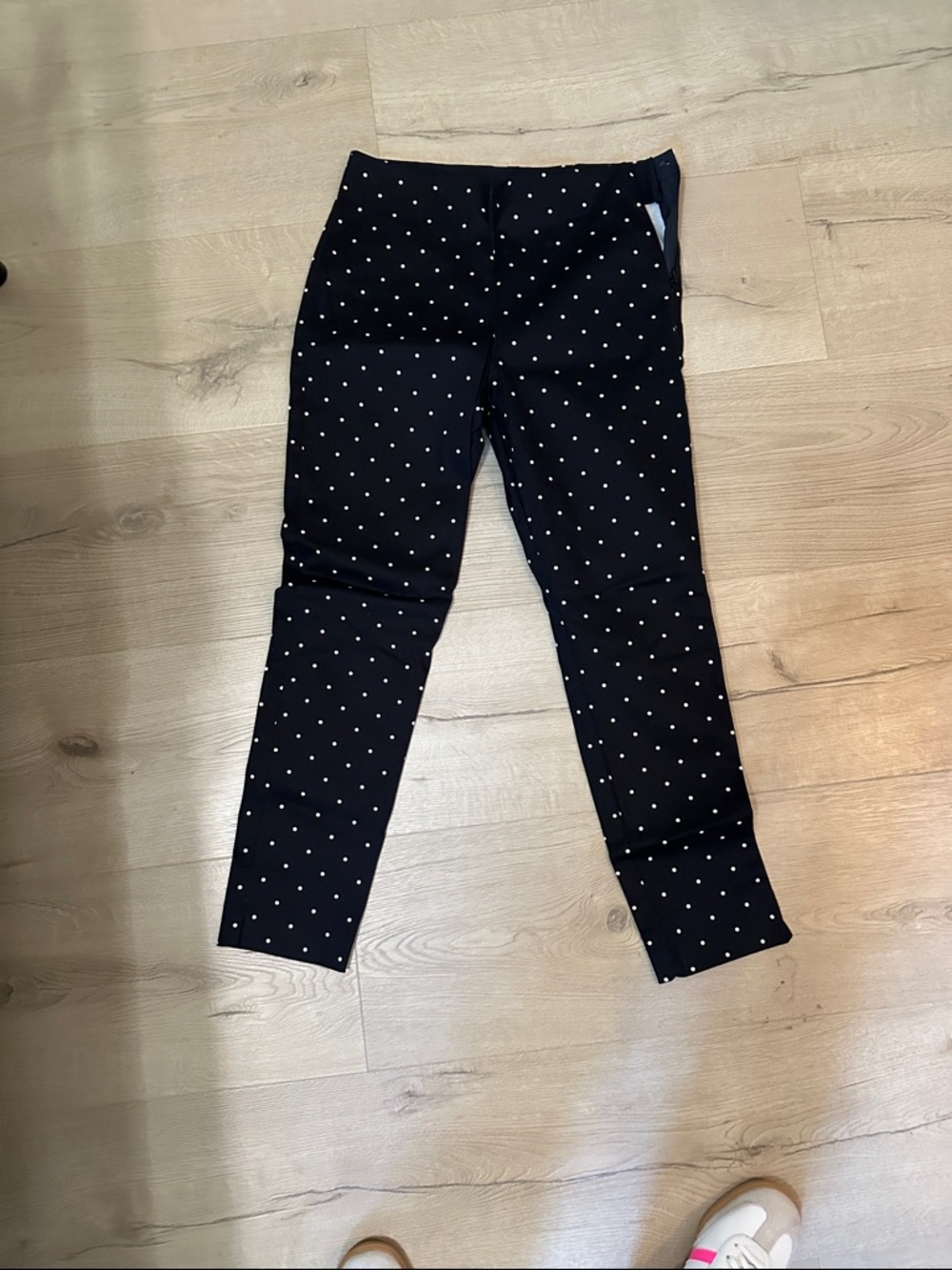 Old Navy Navy Polka Dot Girls' Leggings